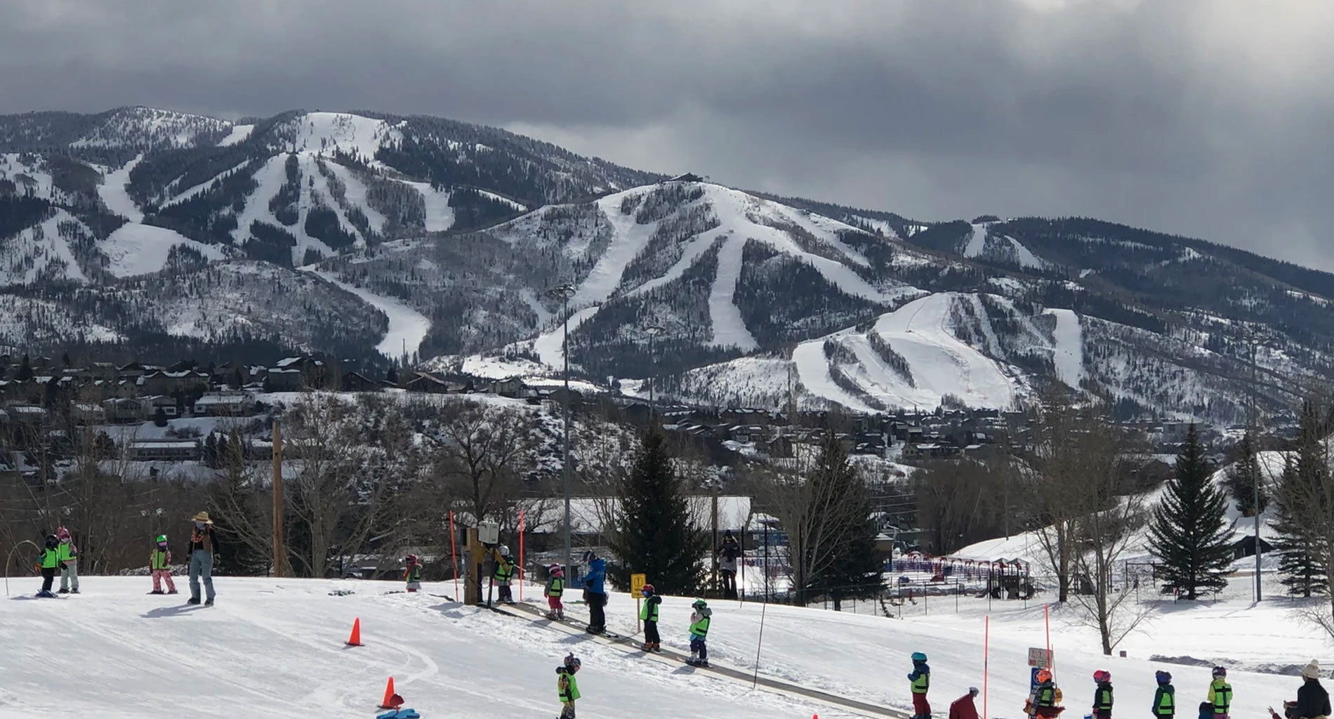 Steamboat Resort view from Howelsen Hill
