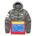 About Town Anorak in versatile Dark Shadow color featuring the Town Hall logo, protective hood, and weather-resistant fabric that keeps kids comfortable in unpredictable conditions.