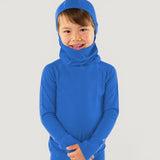 Merino Wool Balaclava with Ponytail Hole
