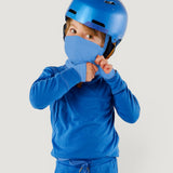 Merino Wool Balaclava with Ponytail Hole
