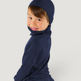 Merino Wool Balaclava with Ponytail Hole