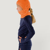 Merino Wool Balaclava with Ponytail Hole