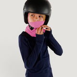 Merino Wool Balaclava with Ponytail Hole
