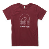 Womens Adult Town Slope Tee